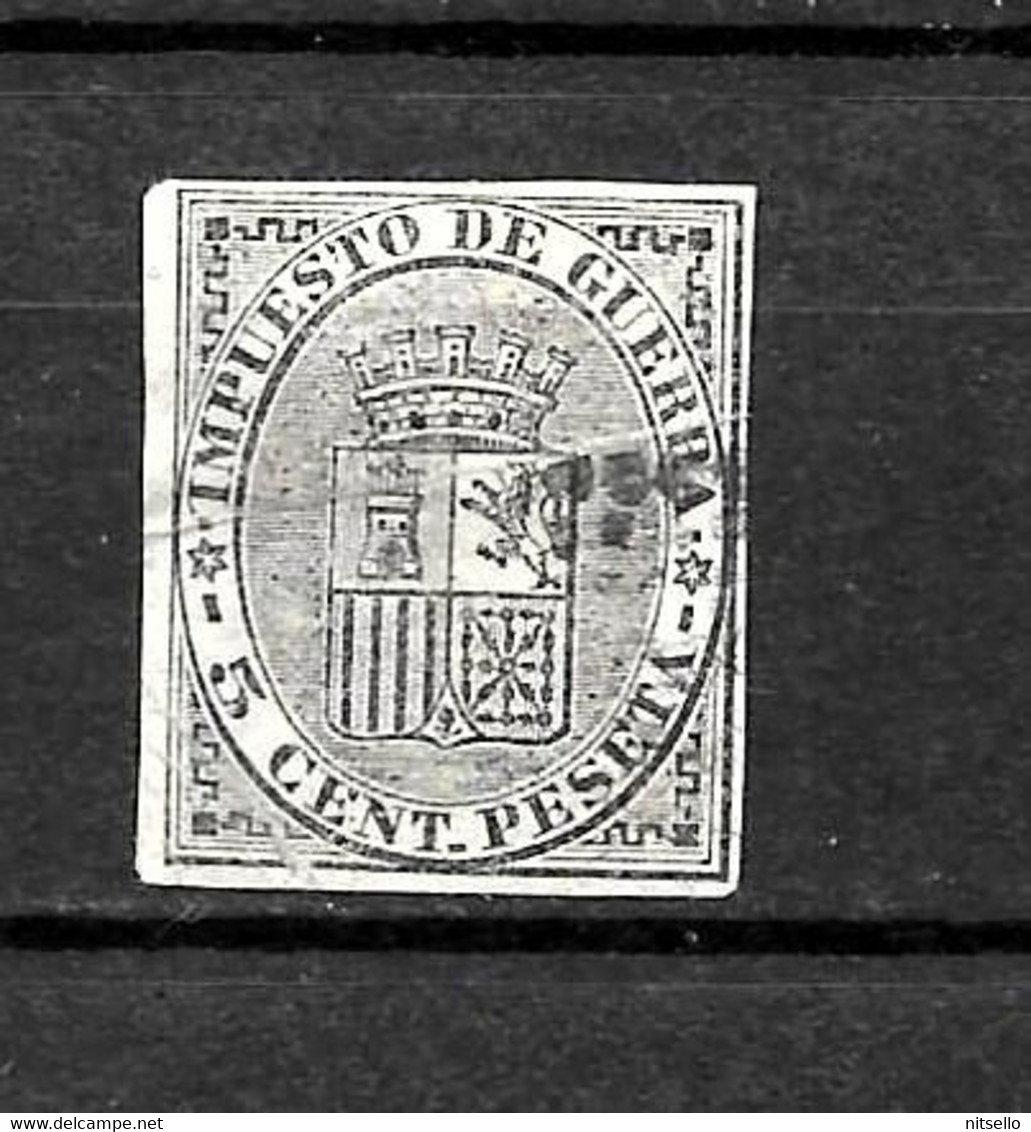 LOTE 2191B  ///  (C095) ESPAÑA  1874  EDIFIL Nº 141    //  CATALG / COTE: 12€  LUXE - Usados