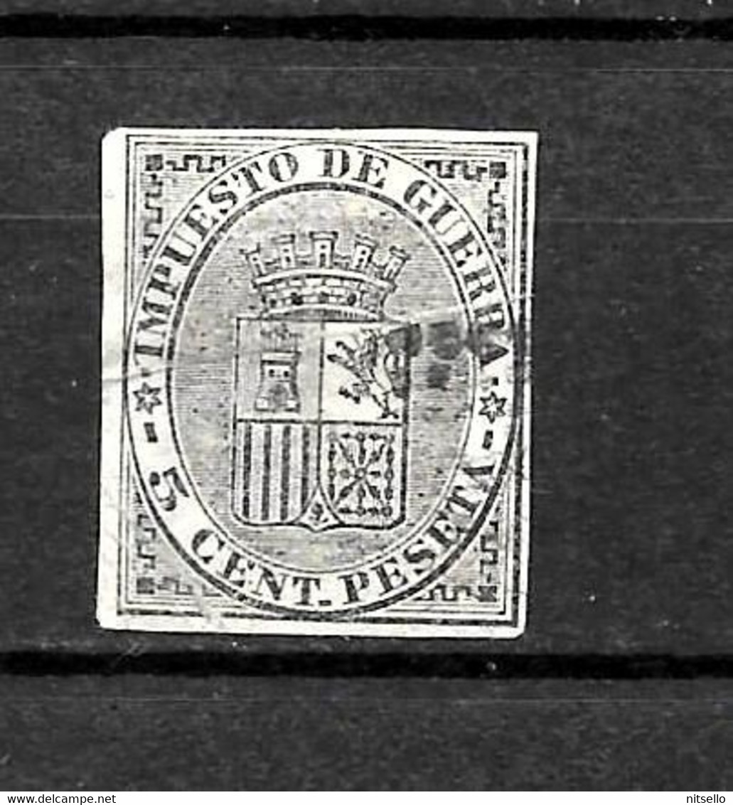 LOTE 2191B  ///  (C095) ESPAÑA  1874  EDIFIL Nº 141    //  CATALG / COTE: 12€  LUXE - Oblitérés