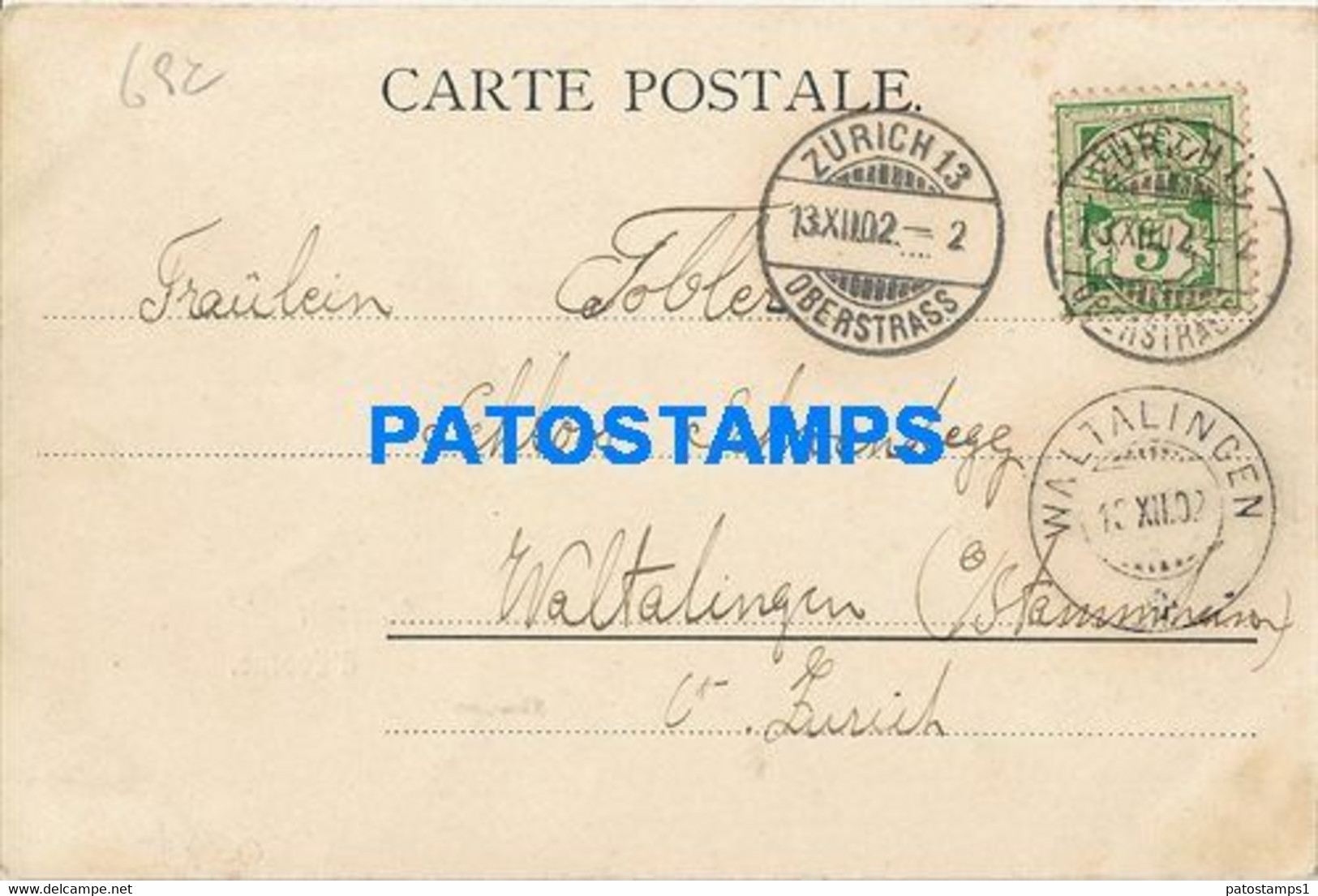 185297 SWITZERLAND D'YVORNE ART & VIEW PARTIAL CIRCULATED TO ZÜRICH POSTAL POSTCARD - Yvorne