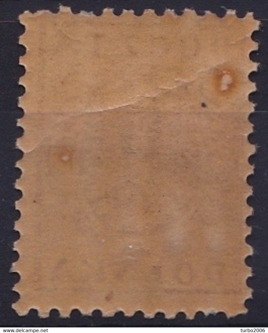 POLEN Levant 1919 3 F Brown With Overprint LEVANT Michel 1 MH - Levant (Turchia)