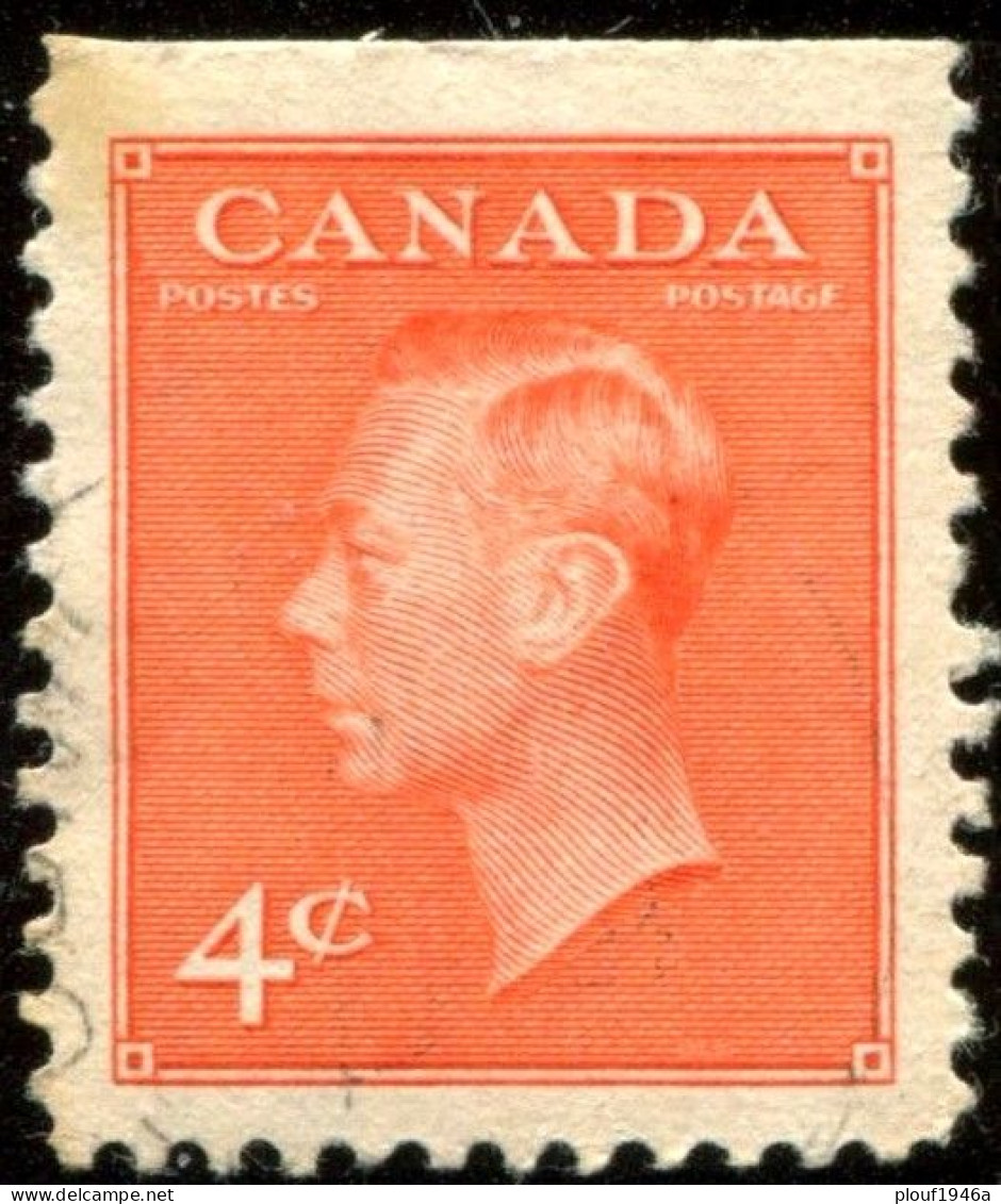Pays :  84,1 (Canada : Dominion)  Yvert Et Tellier N° :   239 A-1 (o) / Michel CA 255 Eo - Single Stamps