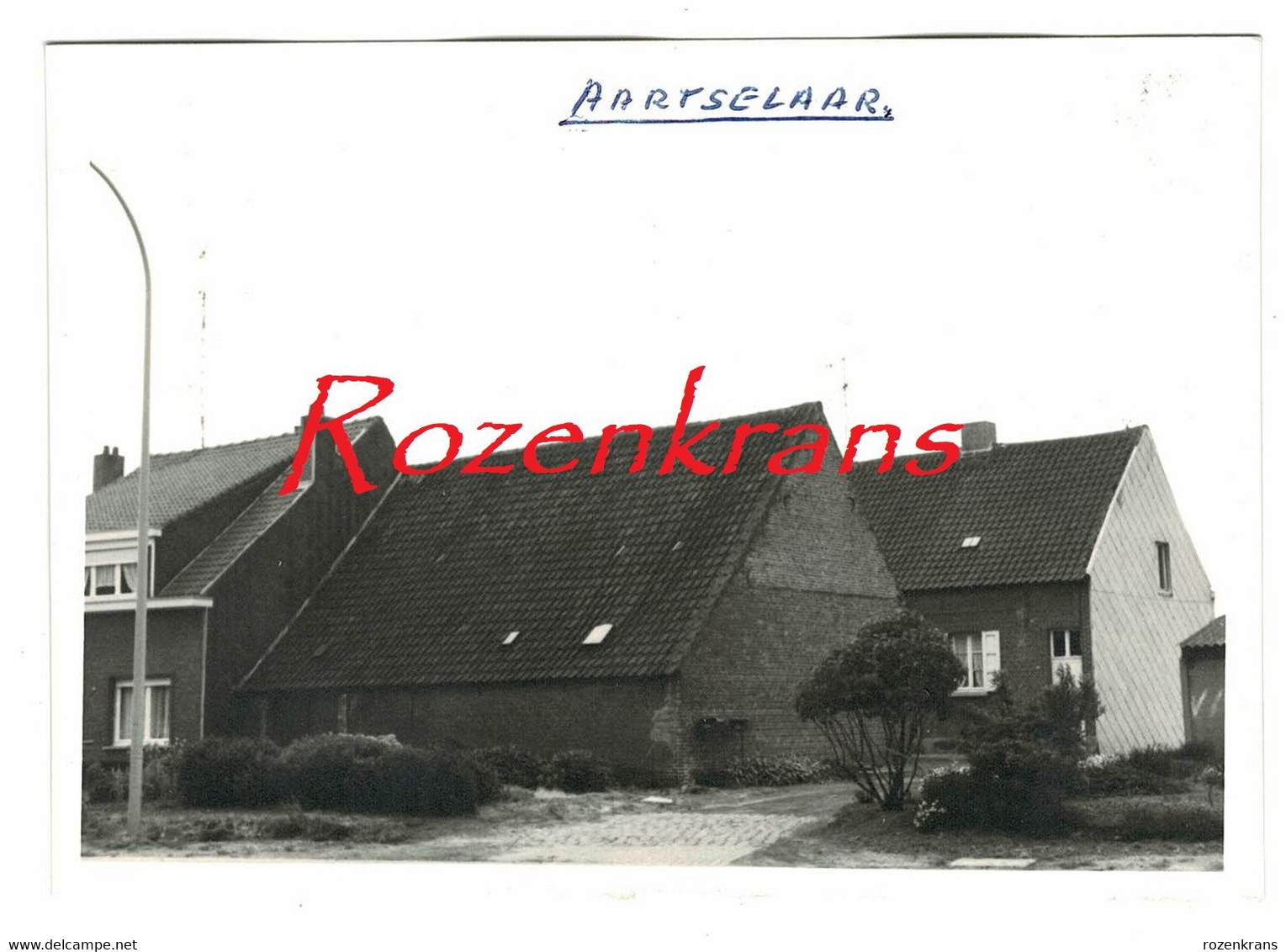 Unieke Oude Foto Aartselaar Oude Hoeve Onbekend Te Identificeren ZELDZAAM Periode 1965-1975 - Aartselaar