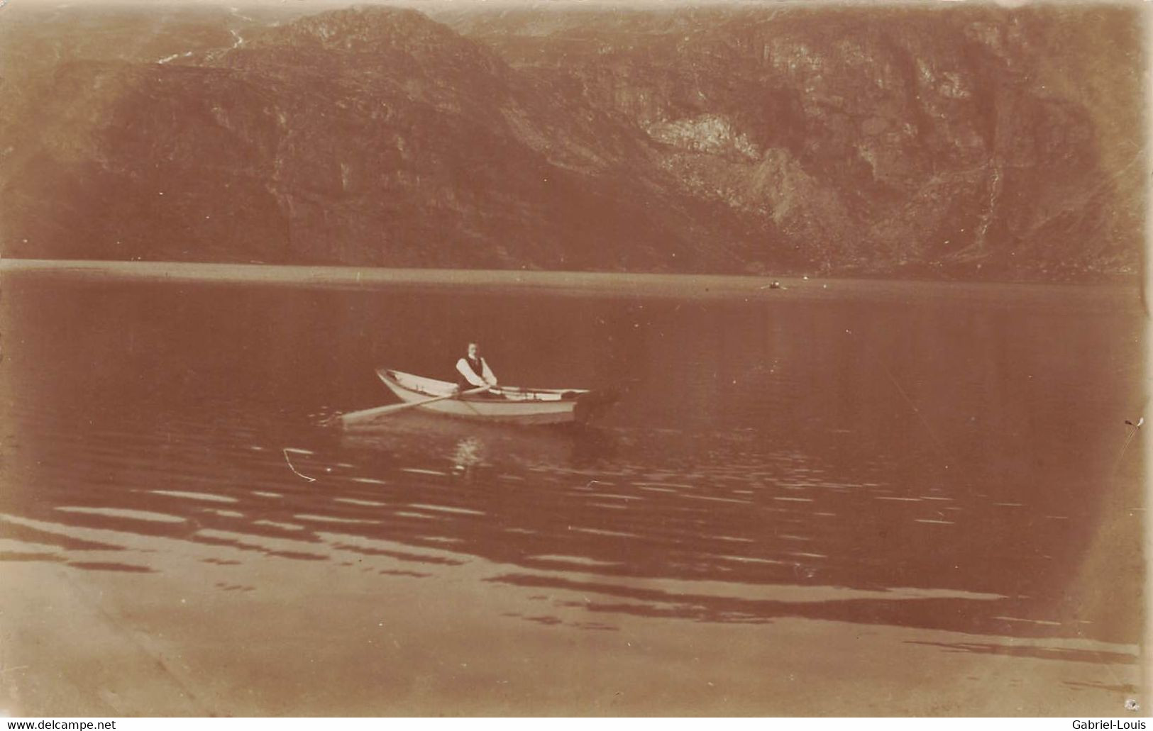Norway Album 1913 Postcard Photo Foto Postkort NORGE Romsdal Fjord Romsdalfjord Skip Boat - Norvège