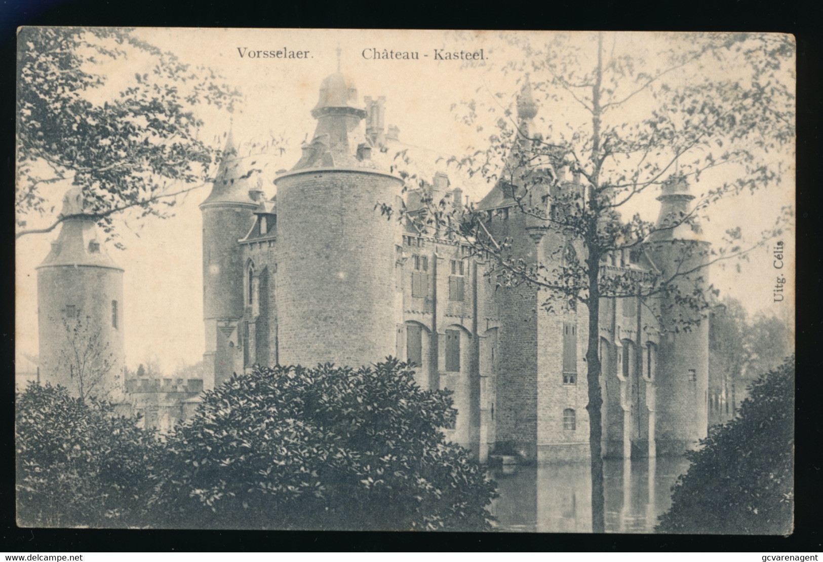 VORSSELAER    CHATEAU  KASTEEL         2 SCANS - Vosselaar