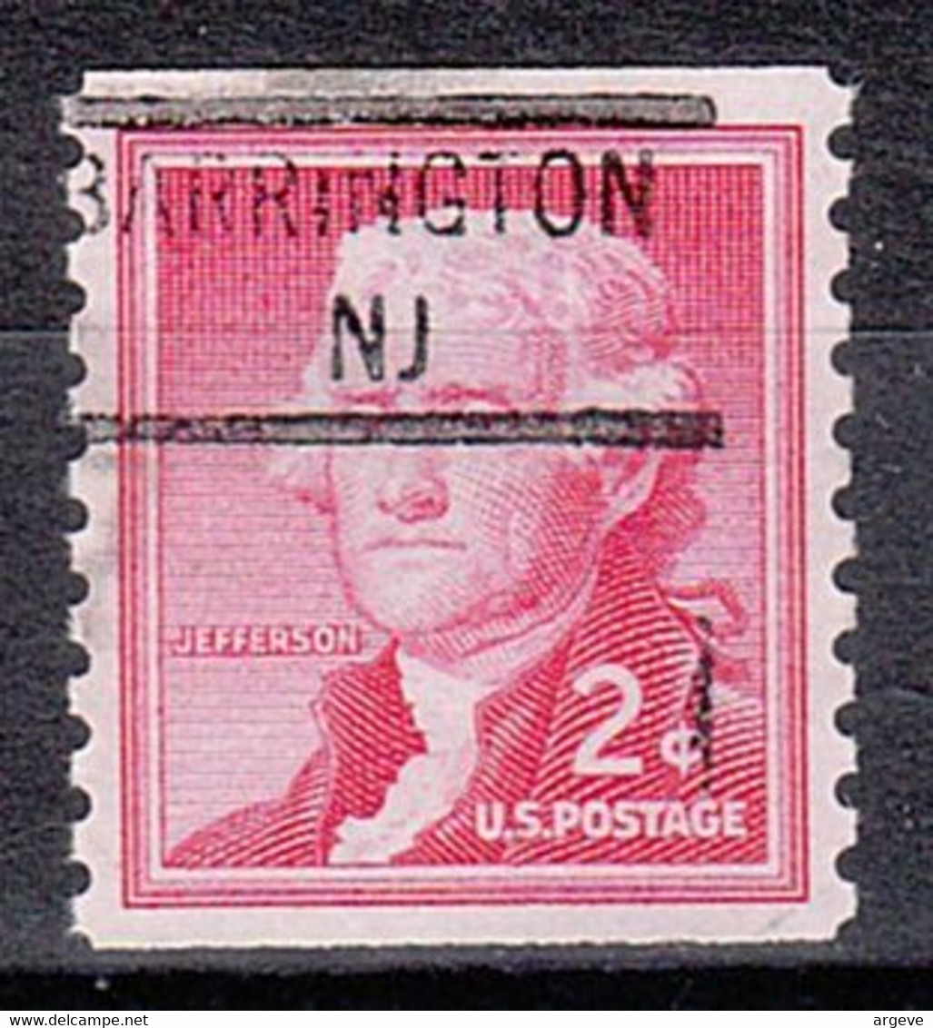 USA Precancel Vorausentwertungen Preo Locals New Jersey, Barrington 841 (d8) - Preobliterati