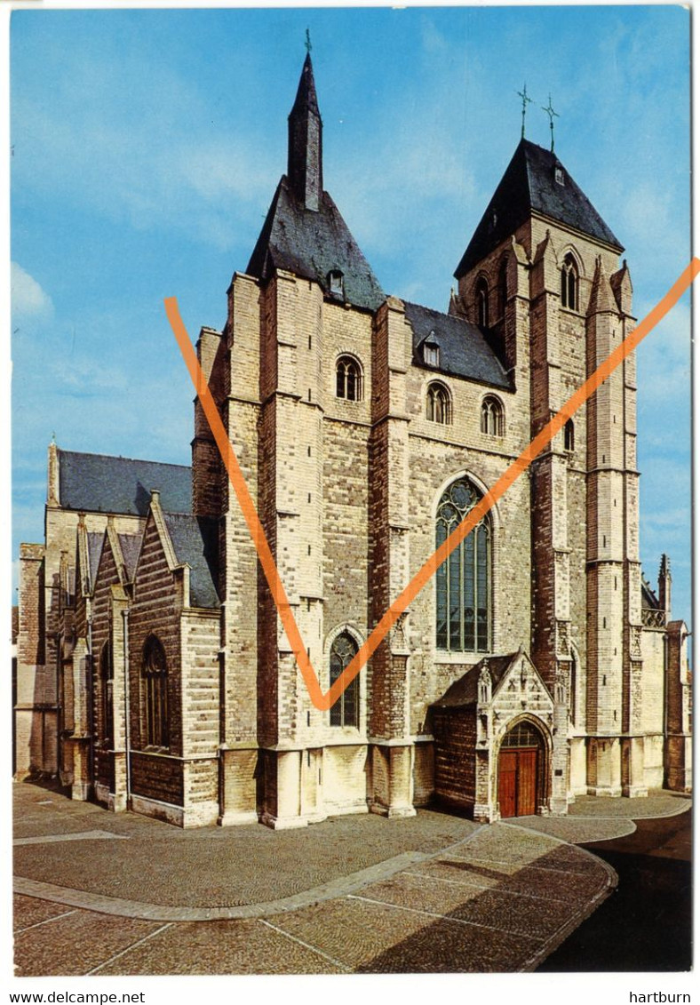 ♥️ Voorgevel Van De Sint-Leonarduskerk, Zoutleeuw (BAK-5,2) - Zoutleeuw