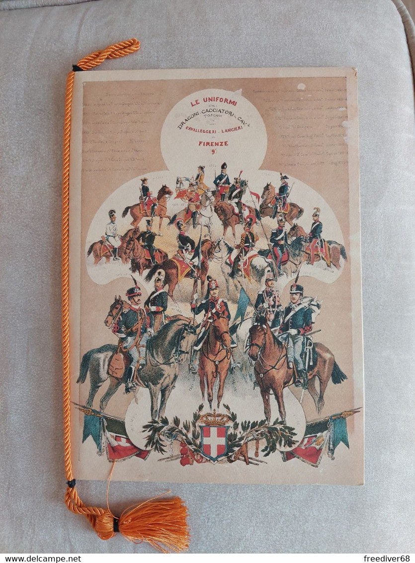 ESERCITO 9° Gruppo Squadroni Lancieri Di FIRENZE 1982 RARO Cavalleria Lancieri Cavalleggeri Udine Palermo - Grand Format : 1981-90