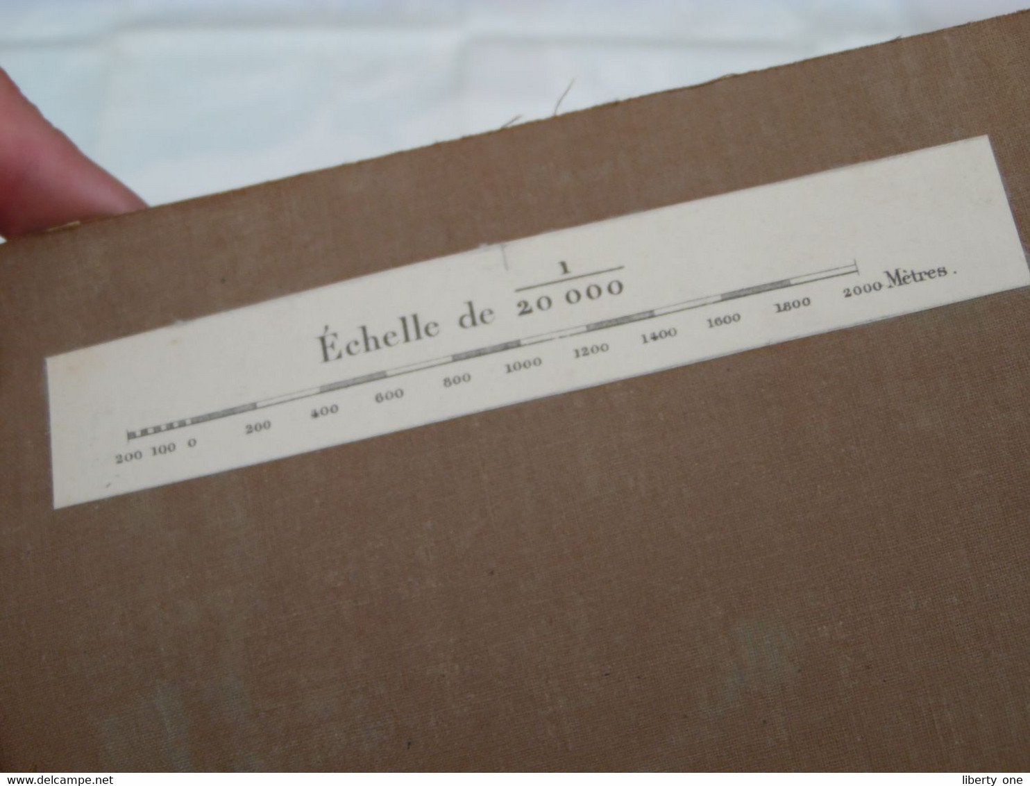 THOUROUT Feuille XX - Planchette N° 4 ( Katoen / Cotton / Coton - 1866 Réimprimé En 1894 ) +/- 45 X 55 Cm. ( België ) ! - Europa