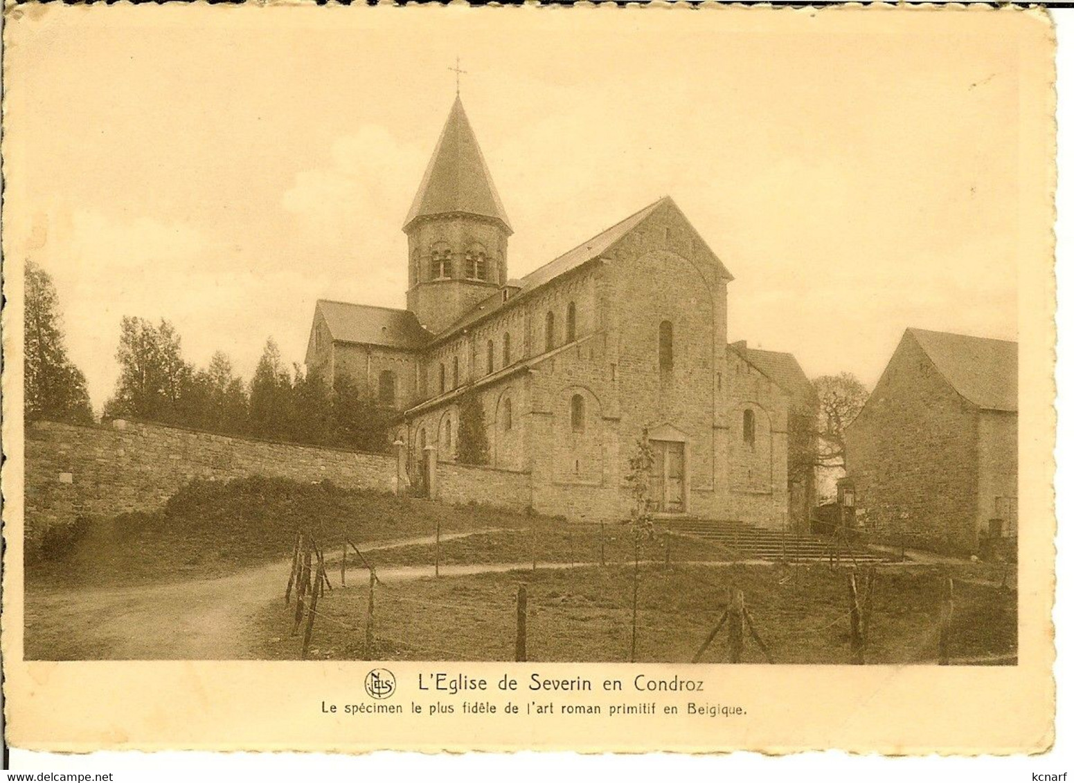 CP De L'Eglise De Severin En Condroz " Le Spécimen Le Plus Fidèle De L'art Roman Primitif En Belgique " - Nandrin