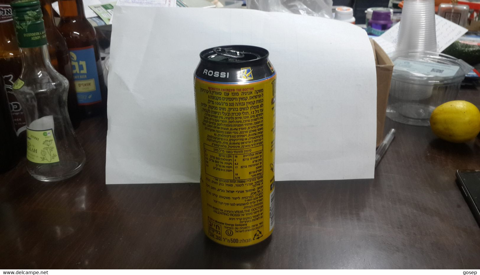 Israel-monster Energy The Doctor-(500ml) - Cans