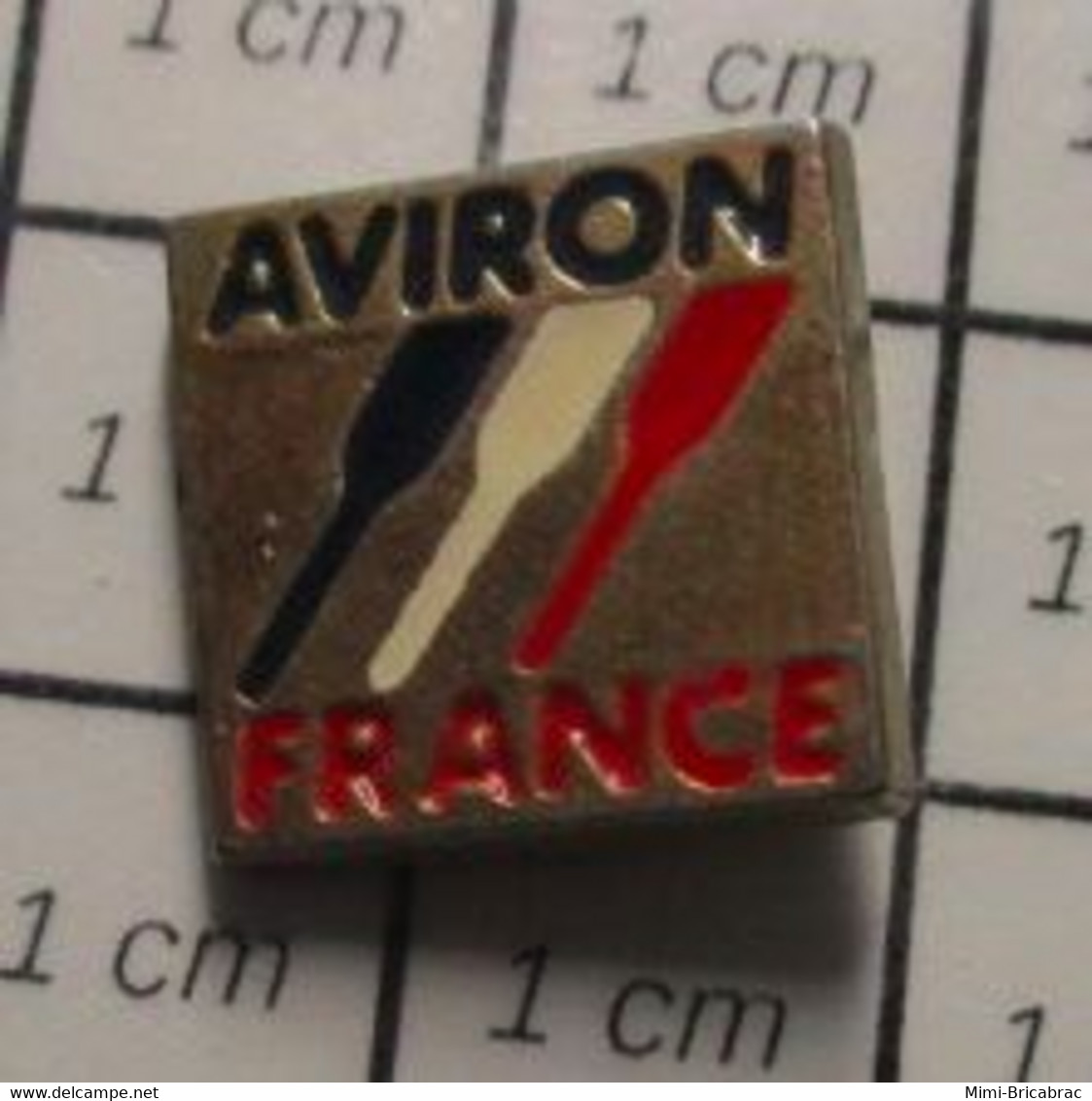 610D Pin's Pins / Beau Et Rare / THEME : SPORTS / AVIRON FEDERATION FRANCAISE - Canottaggio