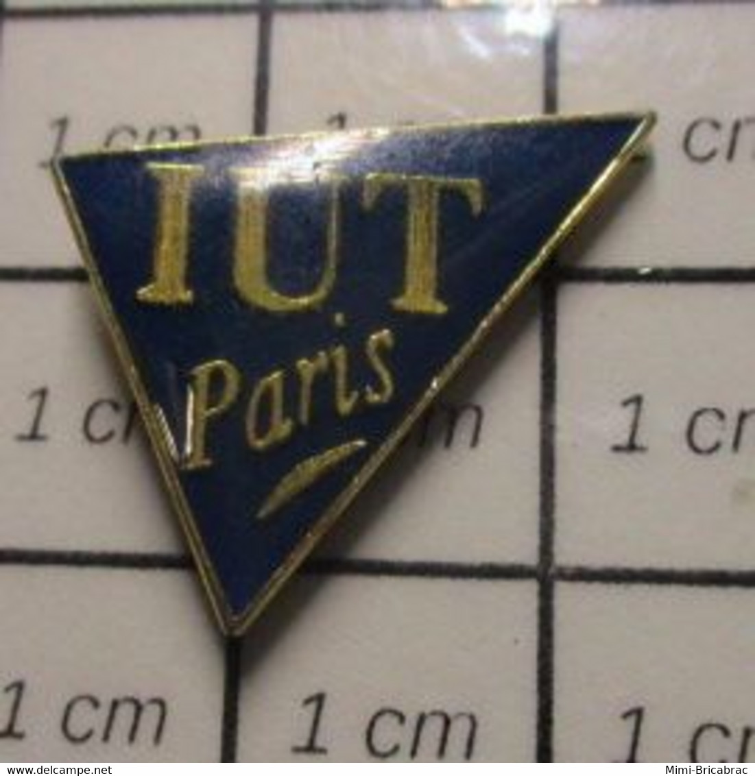 610D Pin's Pins / Beau Et Rare / THEME : ADMINISTRATIONS / IUT PARIS - Administrations