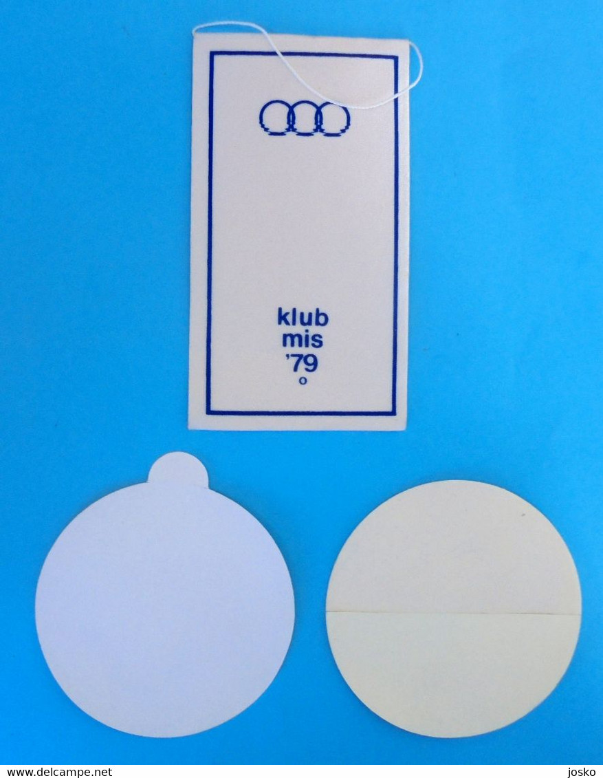 MEDITERRANEAN GAMES 1979 Lot Of 2 Stickers + Pennant * Jeux Mediterraneens Giochi Del Mediterraneo Juegos Mediterraneo - Bekleidung, Souvenirs Und Sonstige