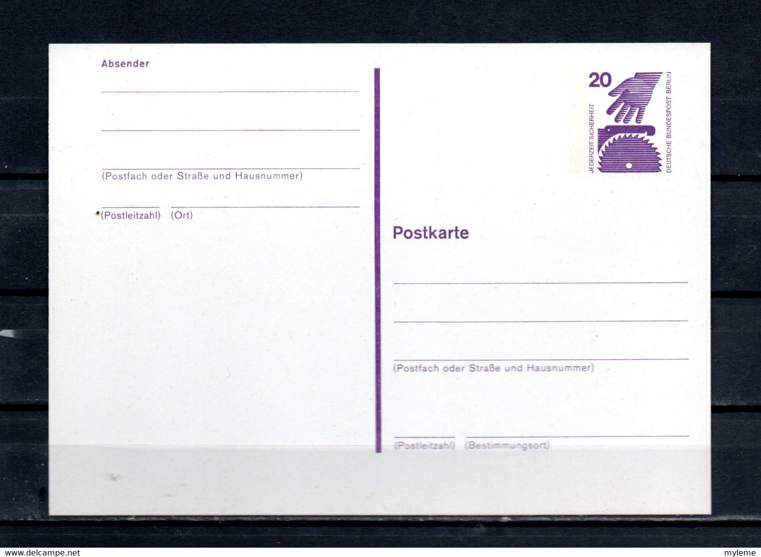 AG2-18 Allemagne Entier Postal De Berlin N°  P98   En Parfait état  A Saisir !!! - Postcards - Mint