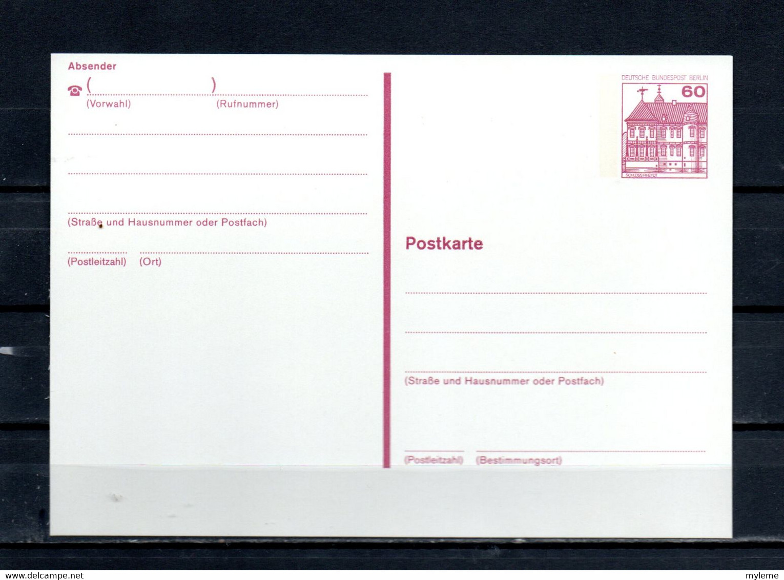AG2-19 Allemagne Entier Postal De Berlin N°  P122I   En Parfait état  A Saisir !!! - Postkarten - Ungebraucht