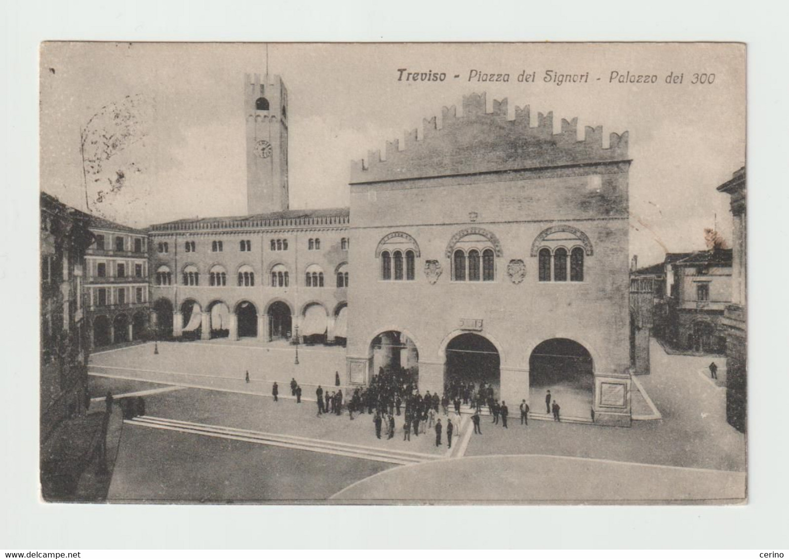 TREVISO:  PIAZZA  DEI  SIGNORI  -  PALAZZO  DEI  300  -  FOTO  -  FP - Treviso