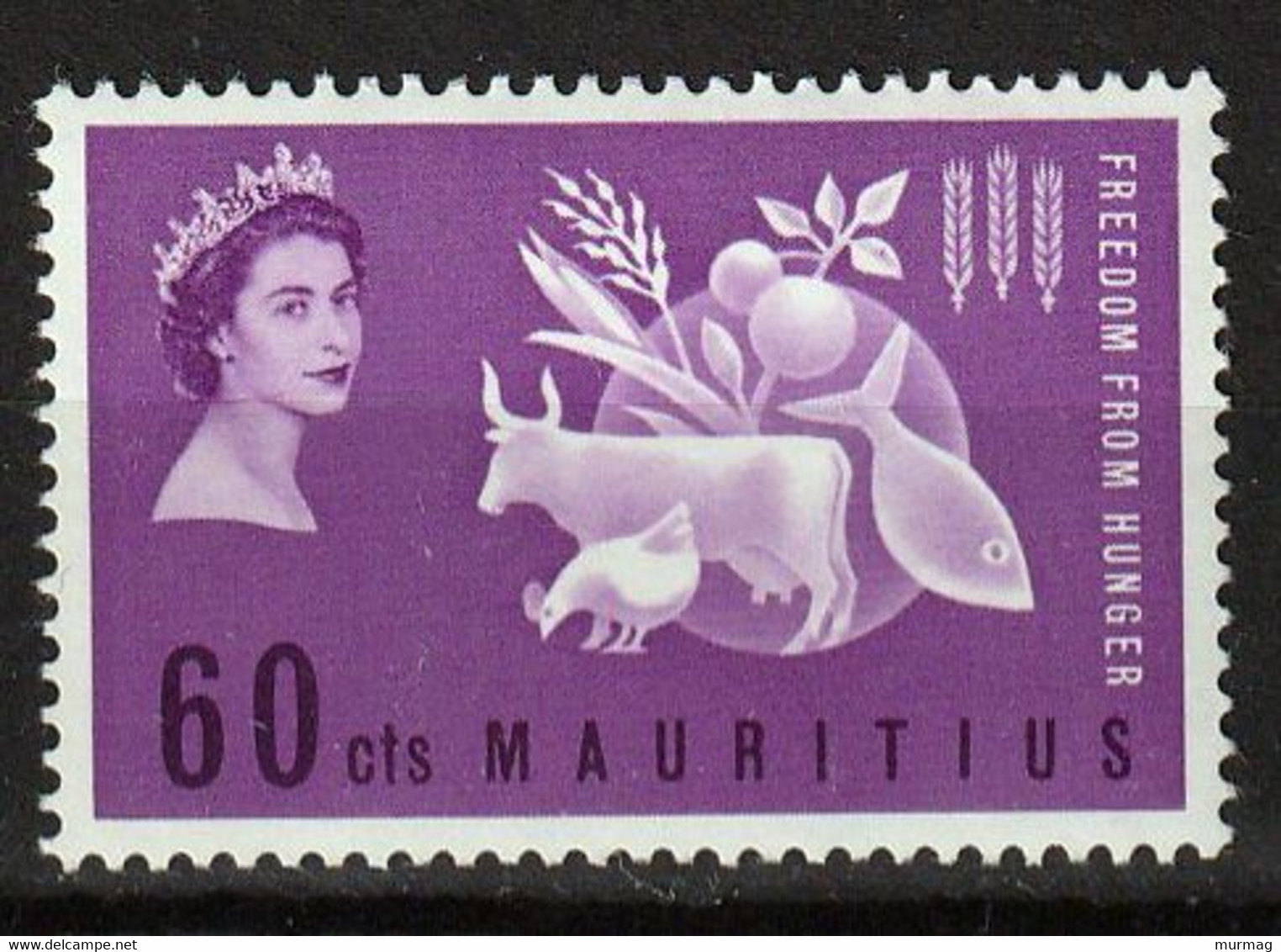 CAMPAGNE MONDIALE CONTRE LA FAIM - Mauritius - 1963 - MNH - Contre La Faim
