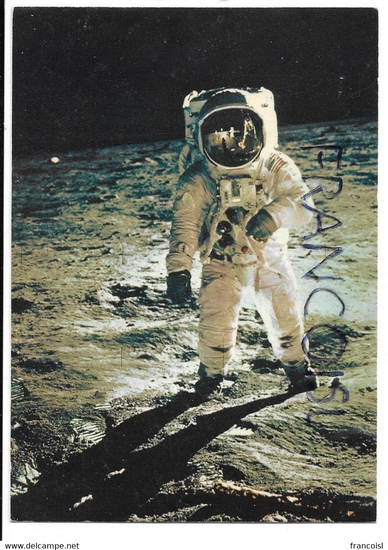 La Conquête De La Lune Par Apollo XI. Aldrin Sur La Lune - Astronomie