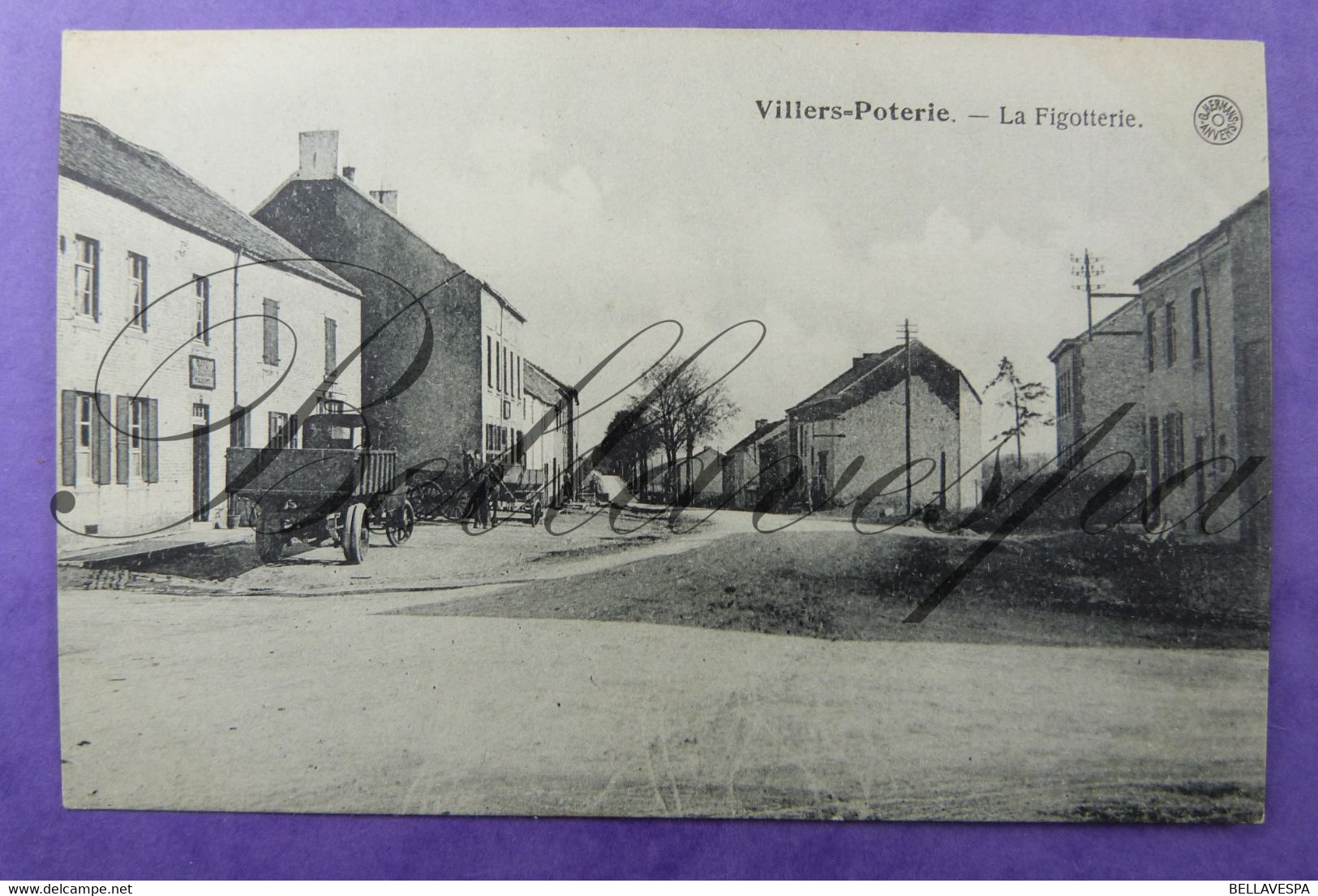 Villers-Poterie. La Figotterie. Edit G.Hermans Anvers, Café. - Gerpinnes