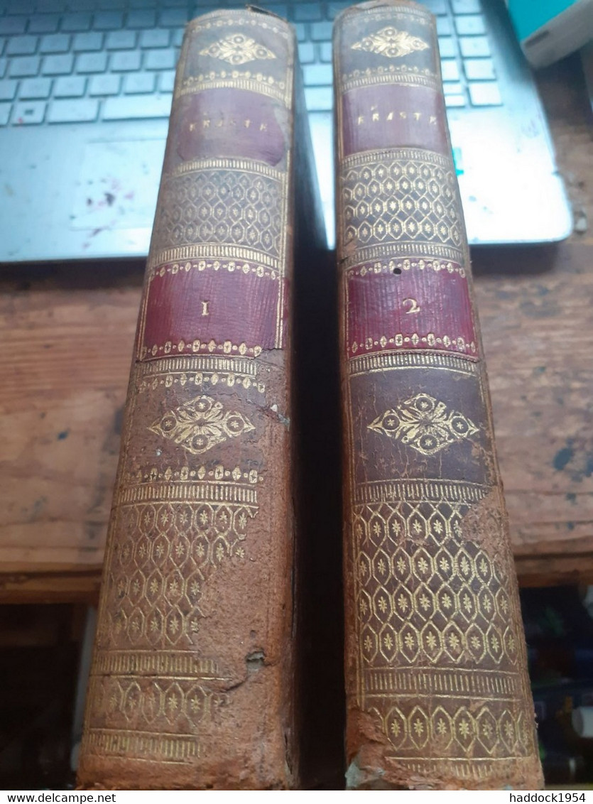 eraste ou l'ami de la jeunesse 2 volumes ABBE FILLASSIER libraires associès 1807