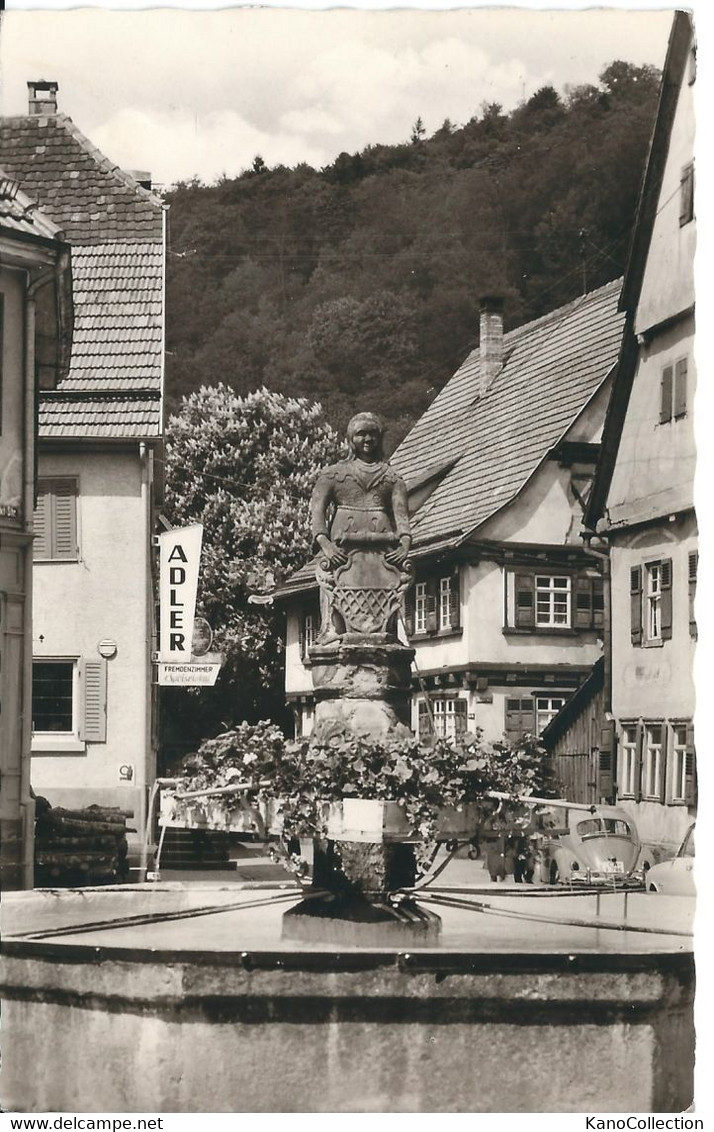 Nagold, Foto-AK, Gelaufen 1964 - Nagold