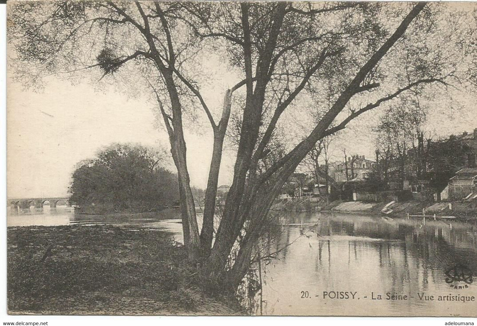 POISSY  -  LA SEINE - Poissy