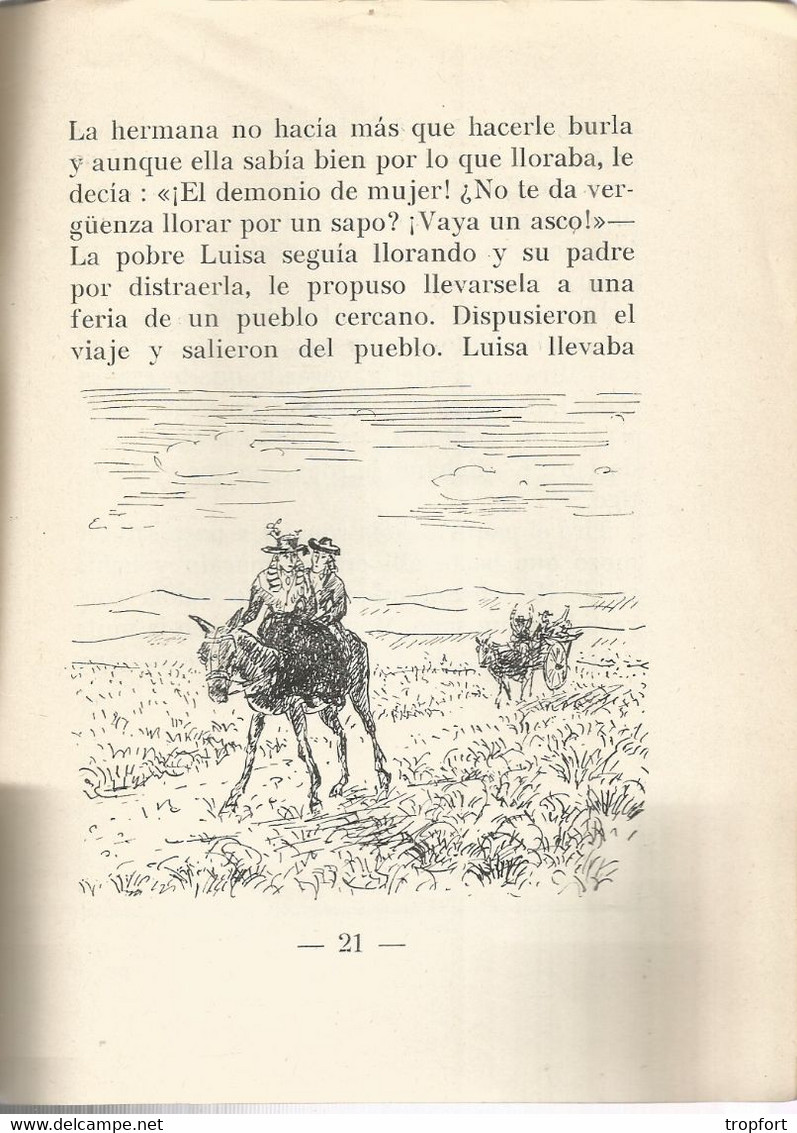 CC / LIVRET LA PALOMA BLANCA  Espagne Narraciones Espanolas - Autres & Non Classés