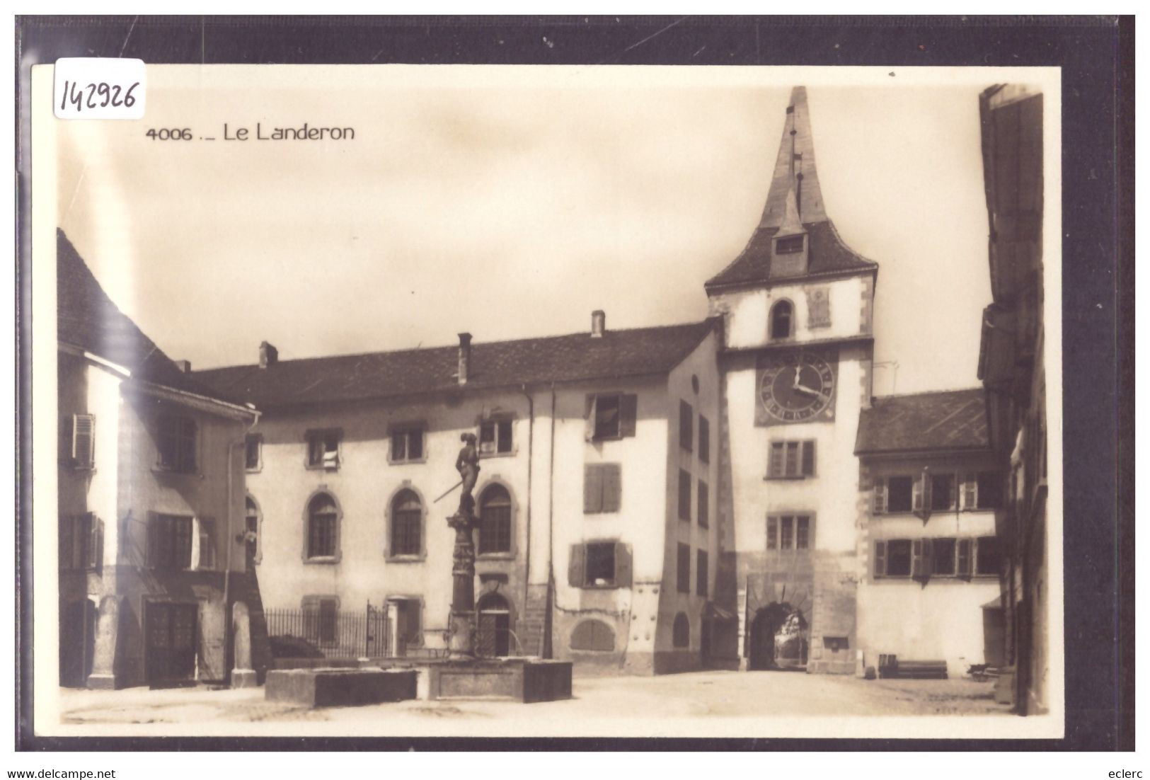 LE LANDERON - TB - Le Landeron