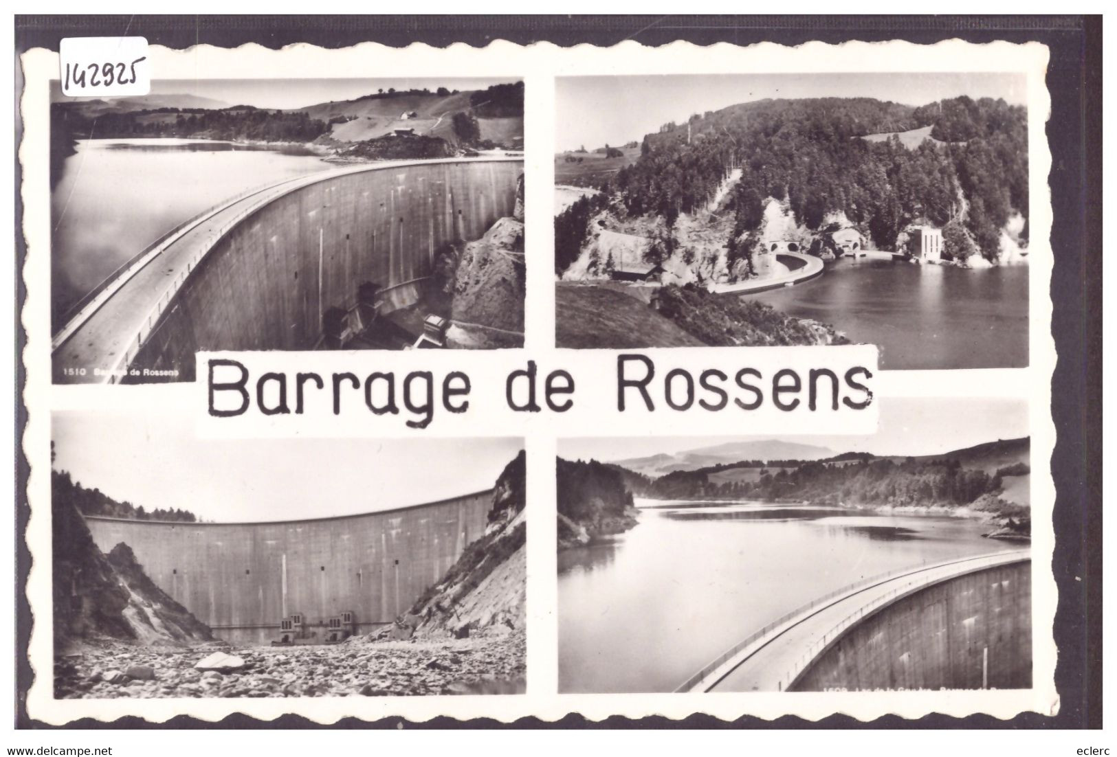 BARRAGE DE ROSSENS - TB - Rossens