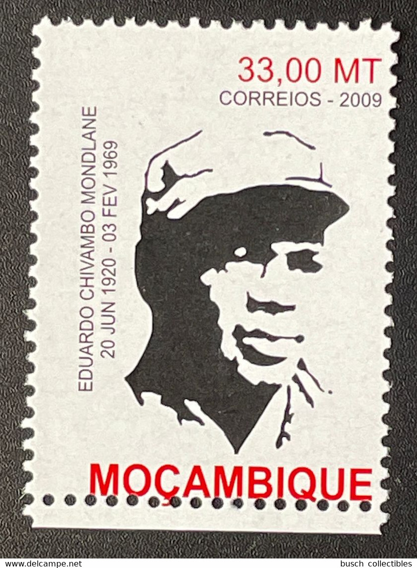 Moçambique Mozambique Mosambik 2009 Mi. 3272 Eduardo Chivambo Mondlane - Mosambik