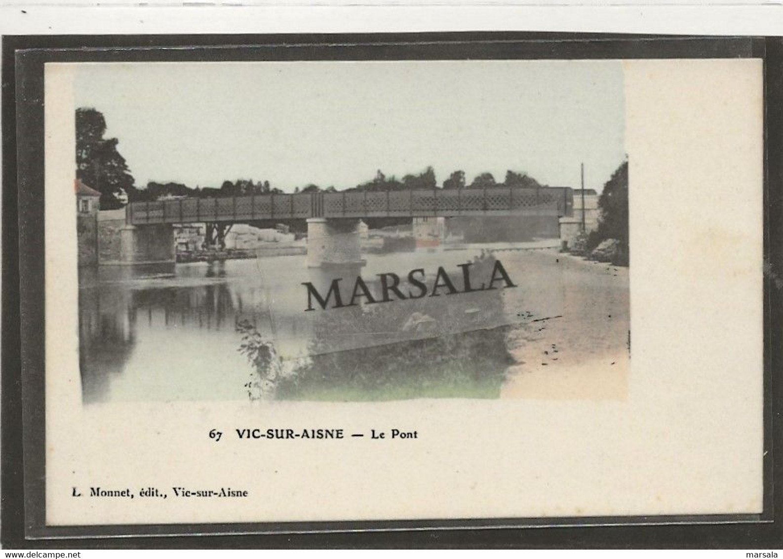 CPA  Vic Sur Aisne  Le Pont - Vic Sur Aisne