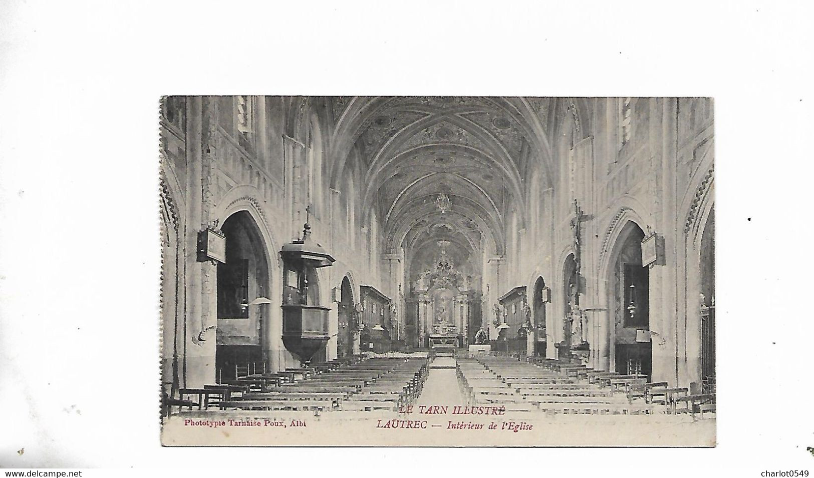 Interieur De L'eglise - Lautrec