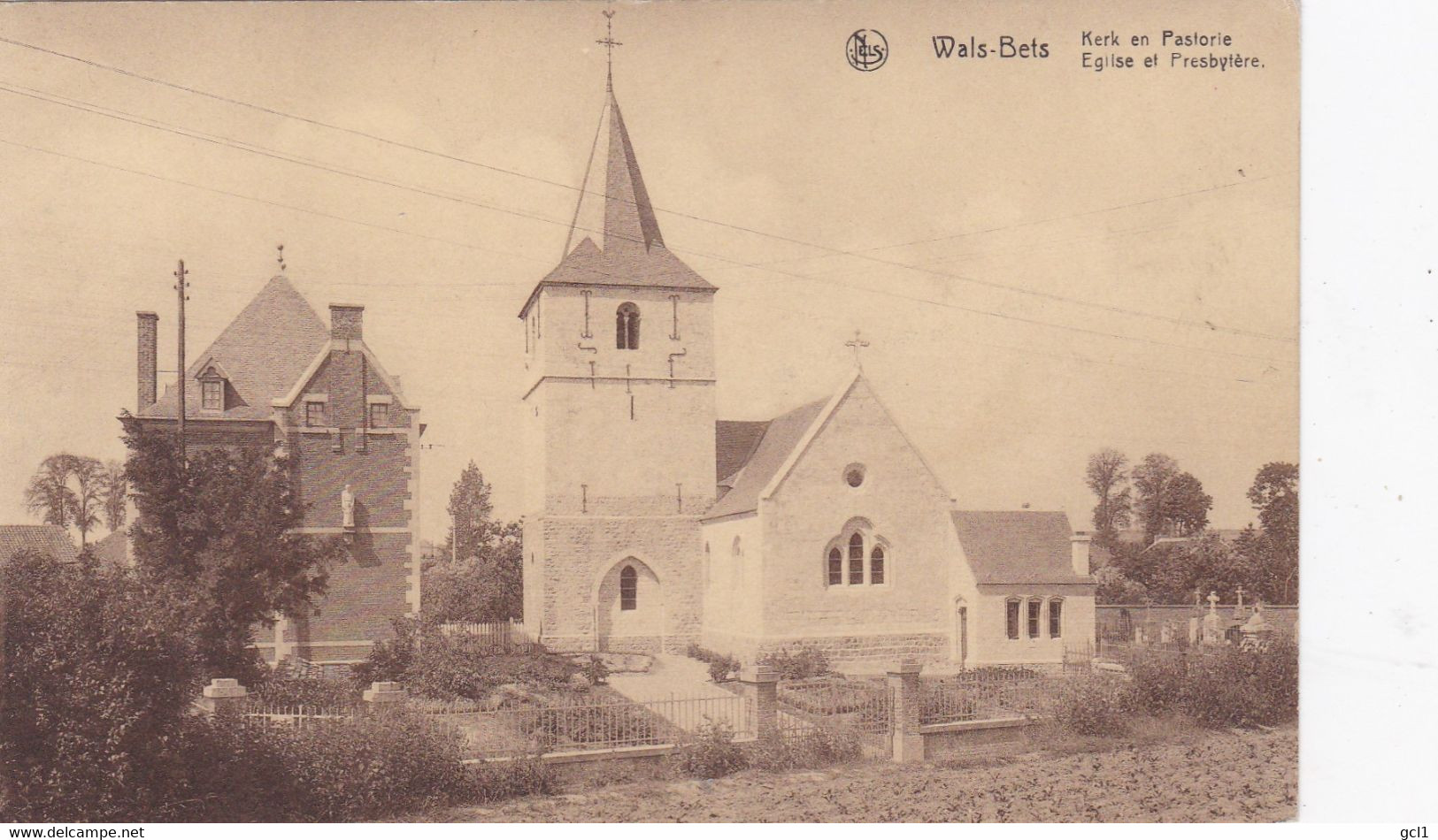 Wals-bets - Landen - Kerk En Pastorie - Landen