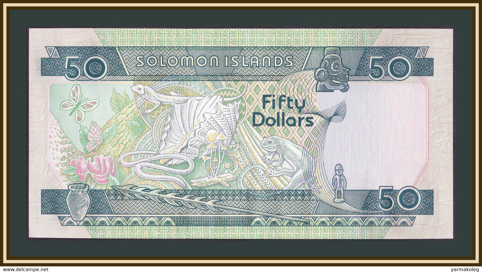 Solomon Islands 50 Dollars 1986 P-17 (17a) UNC - Isola Salomon