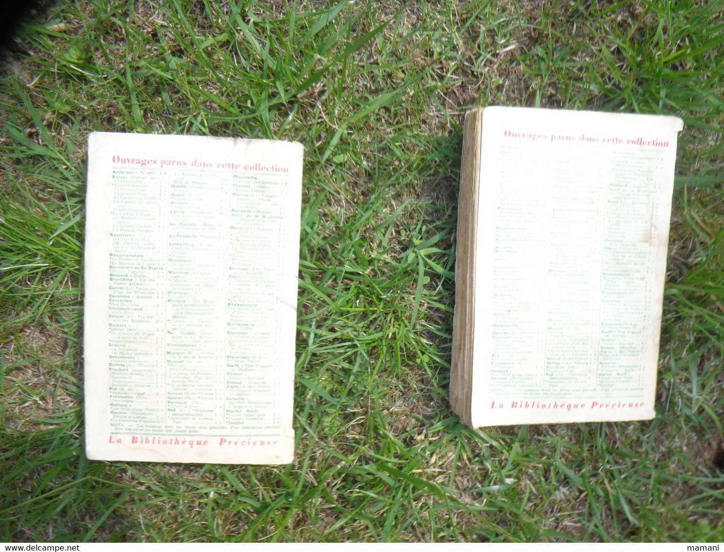 lot de 16 livres (voir liste dans le descriptif) avec valisette carton ancienne a restaurer