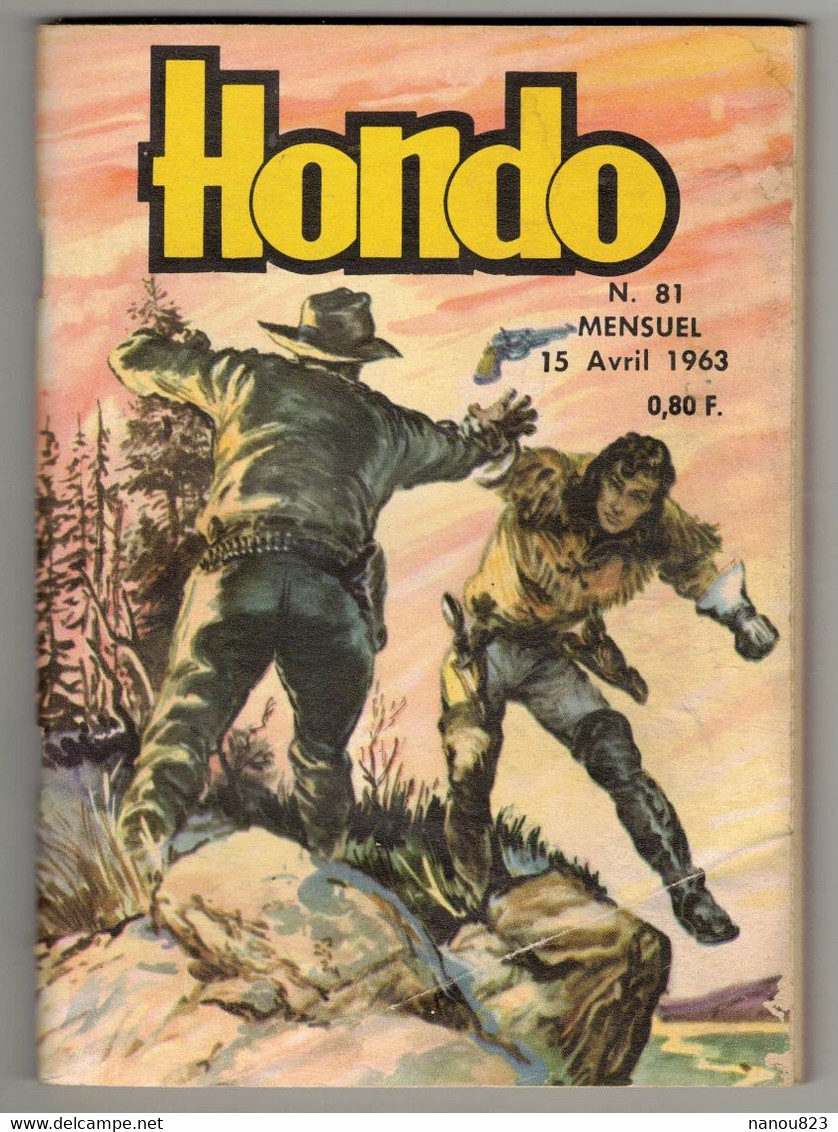 HONDO N° 81 Du 15 Avril 1963 - éditions LUG - PETIT FORMAT - Hondo