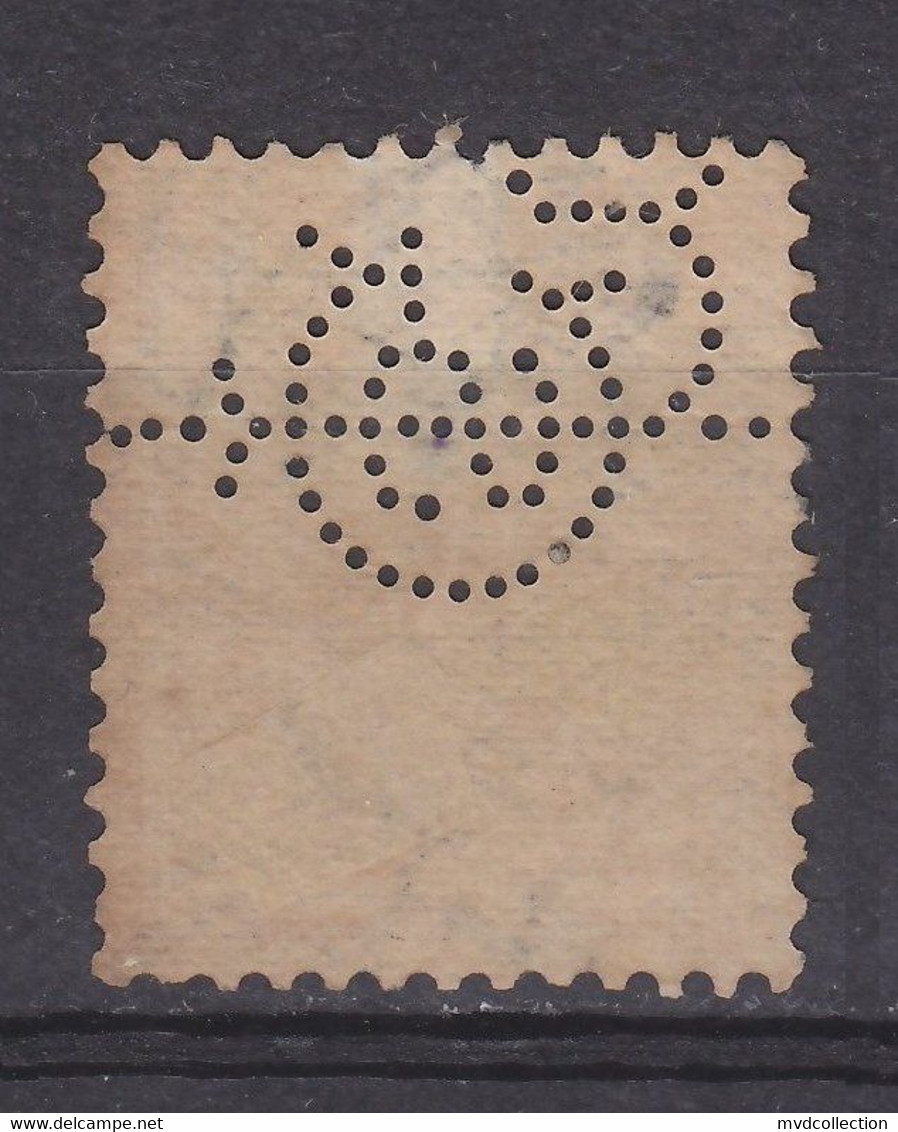 HUNGARY 20 Filler NICE PERFIN Perforated Perforé "FSG" Or "SGF" Stamp 1900 - Errors, Freaks & Oddities (EFO)