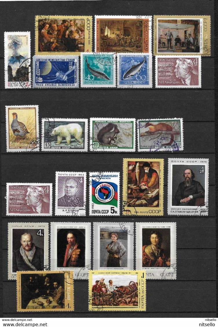 LOTE 2239 A  ///    RUSIA   LOTE DE SELLOS USADOS - Collections