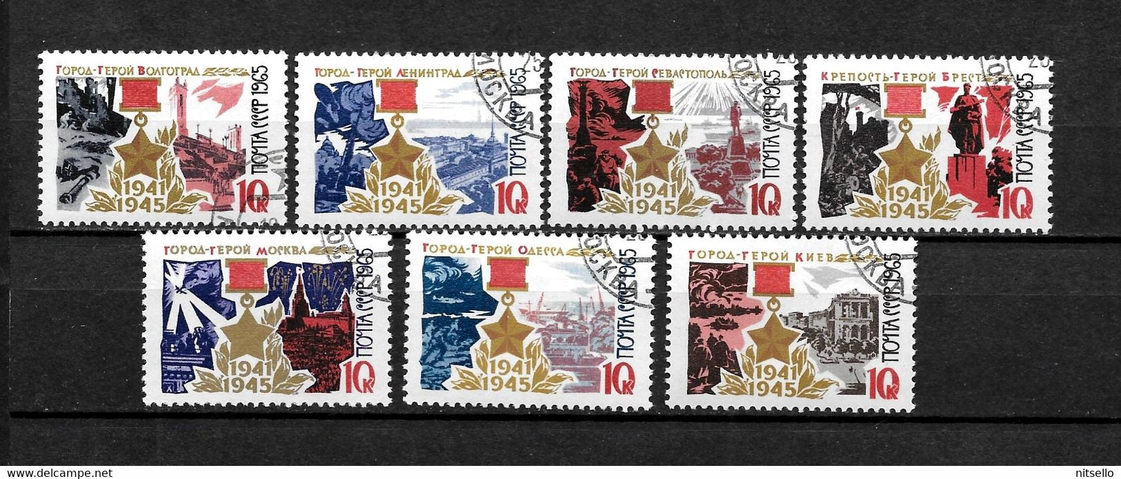 LOTE 2239  ///  RUSIA   YVERT Nº: 3049/3055     ¡¡¡ OFERTA - LIQUIDATION - JE LIQUIDE !!! - Used Stamps