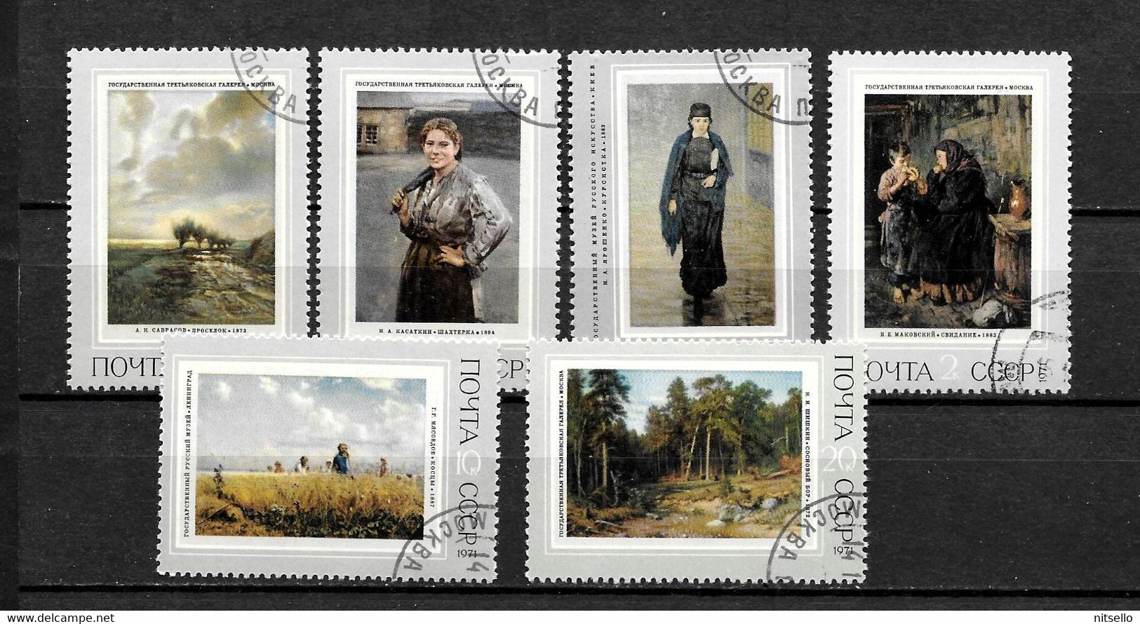 LOTE 2239 B ///  RUSIA   YVERT Nº: 3766/3771  ¡¡¡ OFERTA - LIQUIDATION - JE LIQUIDE !!! - Used Stamps