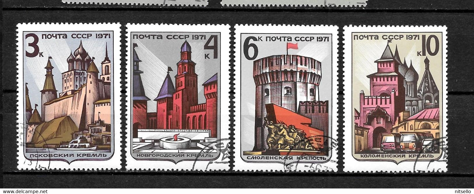 LOTE 2239 B ///  RUSIA   YVERT Nº: 3780/3783  ¡¡¡ OFERTA - LIQUIDATION - JE LIQUIDE !!! - Used Stamps