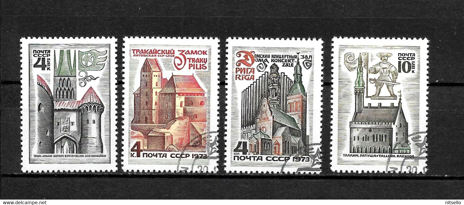 LOTE 2239 B ///  RUSIA   YVERT Nº: 3998/4001    ¡¡¡ OFERTA - LIQUIDATION - JE LIQUIDE !!! - Used Stamps