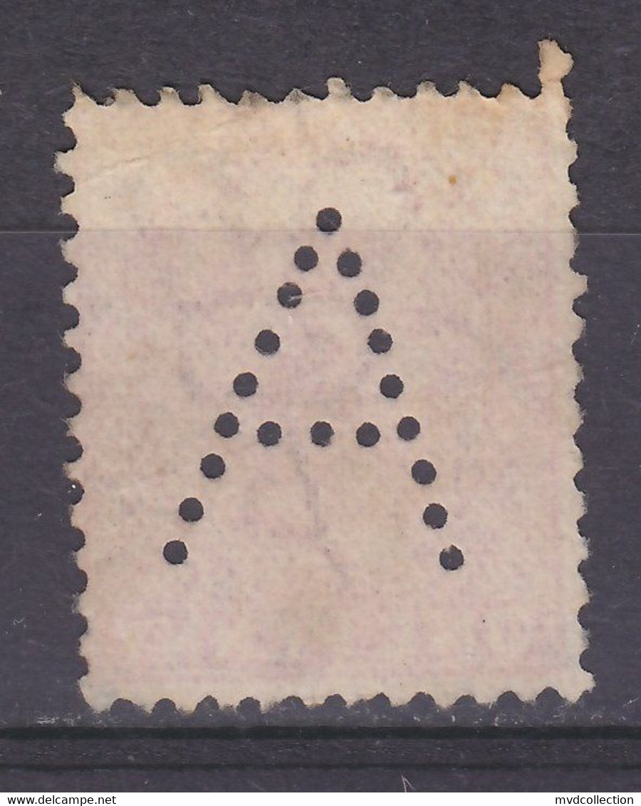 SOUTH AUSTRALIA PERFIN LETTER "A" VICTORIA 1899 - Perforés