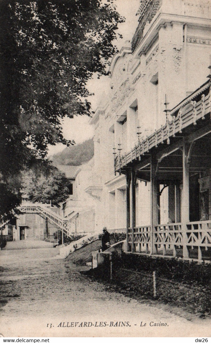 Allevard Les Bains (Isère) Le Casino - Edition Librairie Générale - Carte N° 13 Non Circulée - Casino