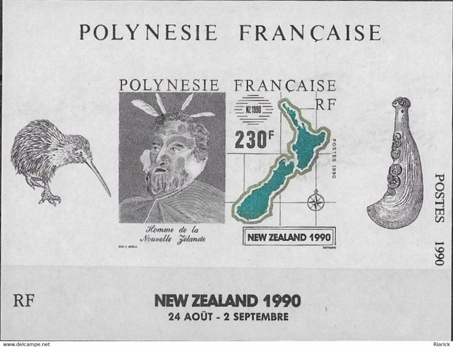 POLYNESIE Yv BF 17 MNH Neufs** - - Blocs-feuillets