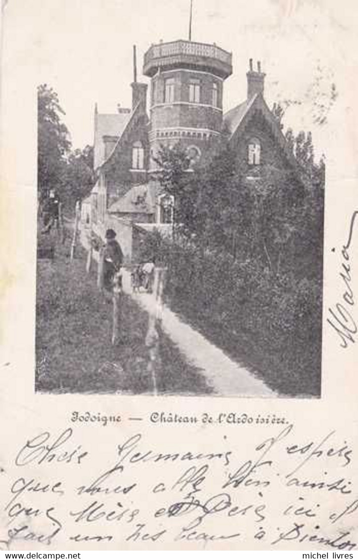 Jodoigne - Château De L'Ardoisière - Circulé Vers 1900 - Dos Non Séparé - Animée - BE - Jodoigne