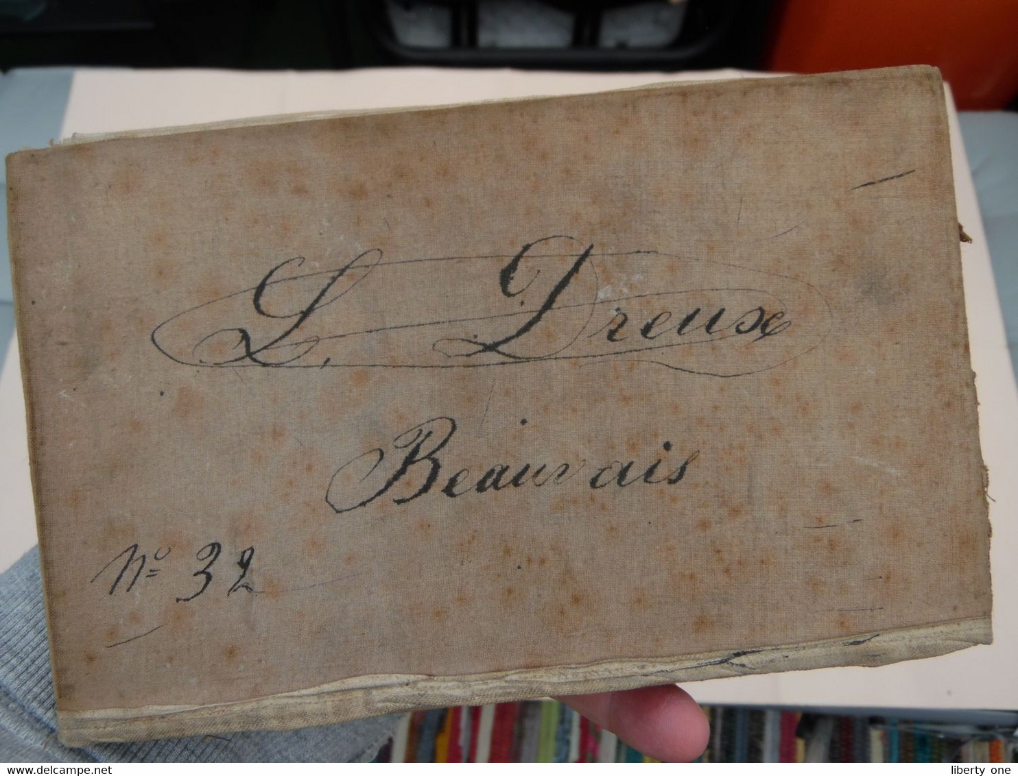 BEAUVAIS - 32 ( 1832 Révisée En 1883 : Thierry / Hacq / Kardt ) 1/80000 ( Cotton / Coton ) Form. +/- 60 X 88 Cm. (FR) - Europa