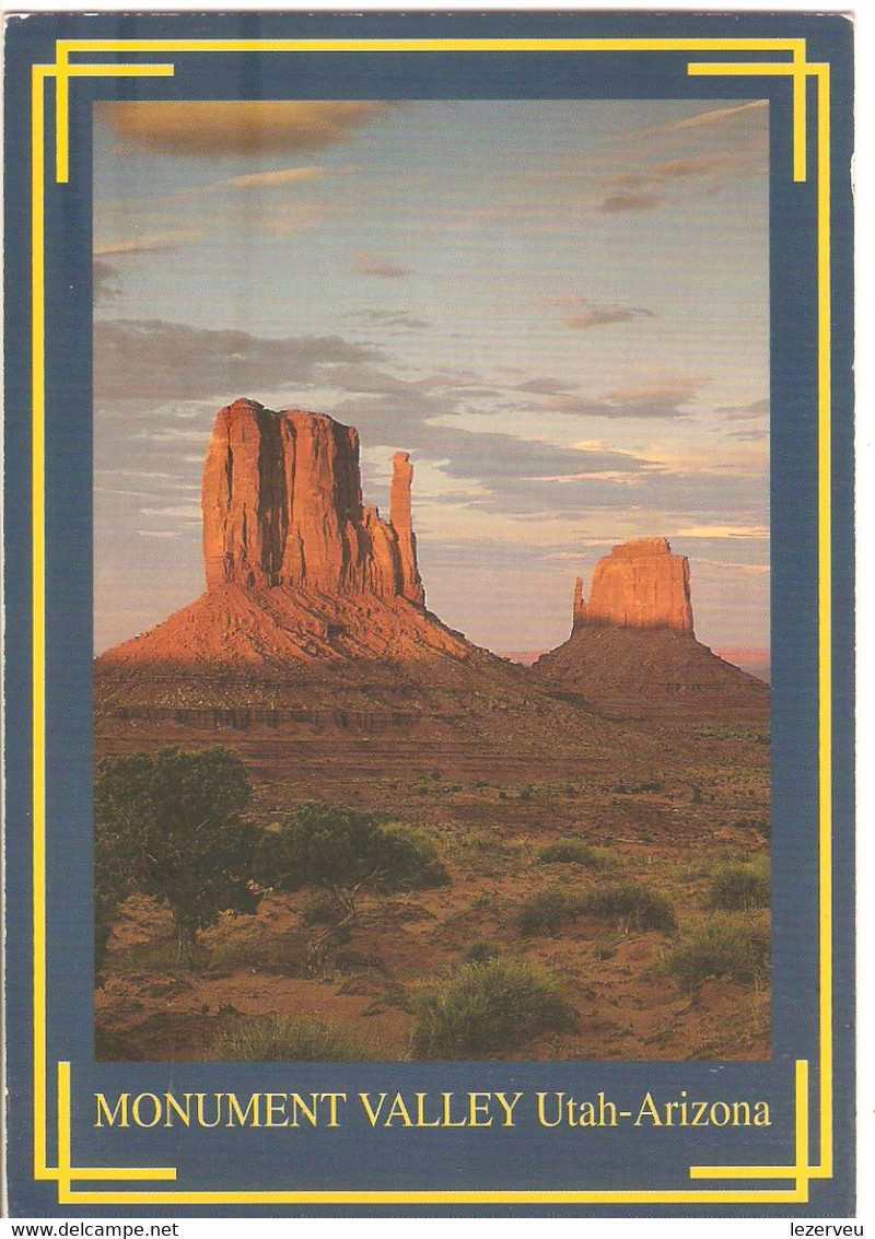 CPM USA ETATS UNIS MONUMENT VALLEY THE MITTENS TIMBRE FOOTBALL SOCKER WORLD CUP 94 - Monument Valley