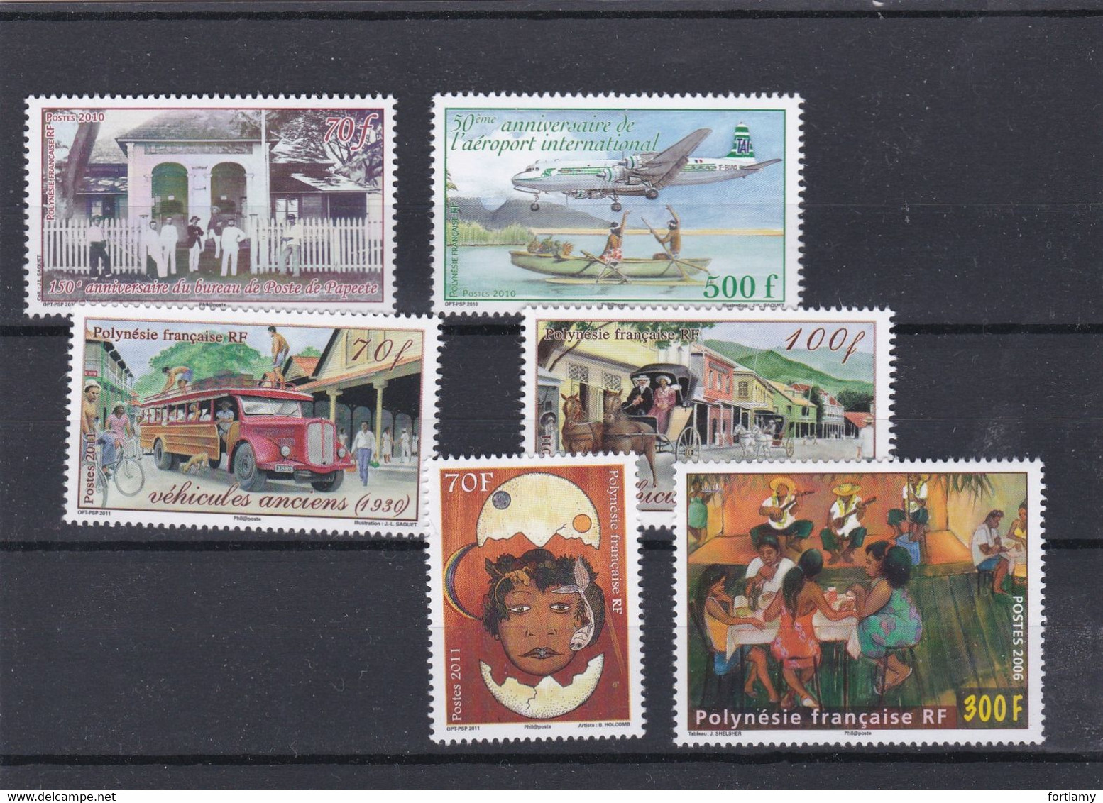 LOT 2116 POLYNESIE N° 769-848-929-949-950-975 ** - Neufs