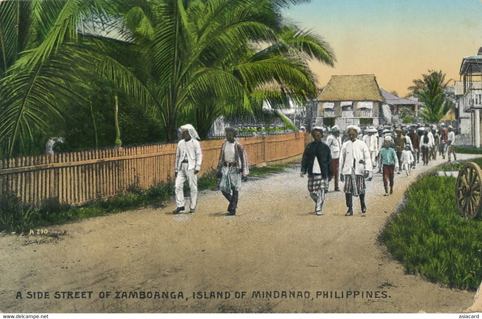 Side Street Of Zamboanga Mindanao  P. Used To San Marcos California - Philippines